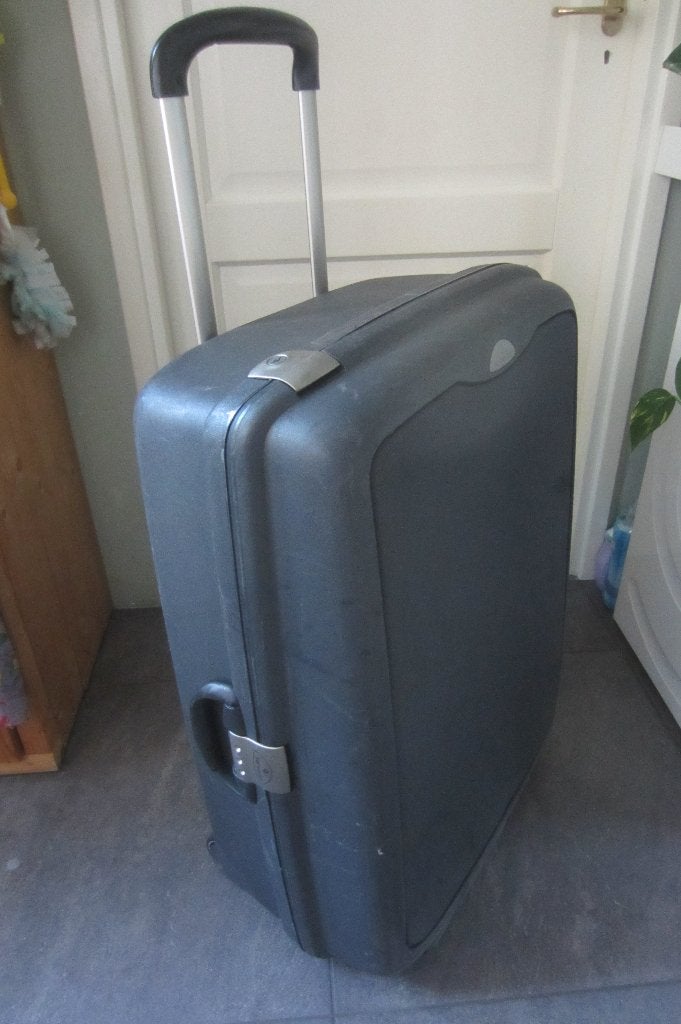 Samsonite koffer 80x50x30  uitschuifbare handgreep, Sieraden, Tassen en Uiterlijk, Hard kunststof, 45 tot 55 cm, Ophalen of Verzenden