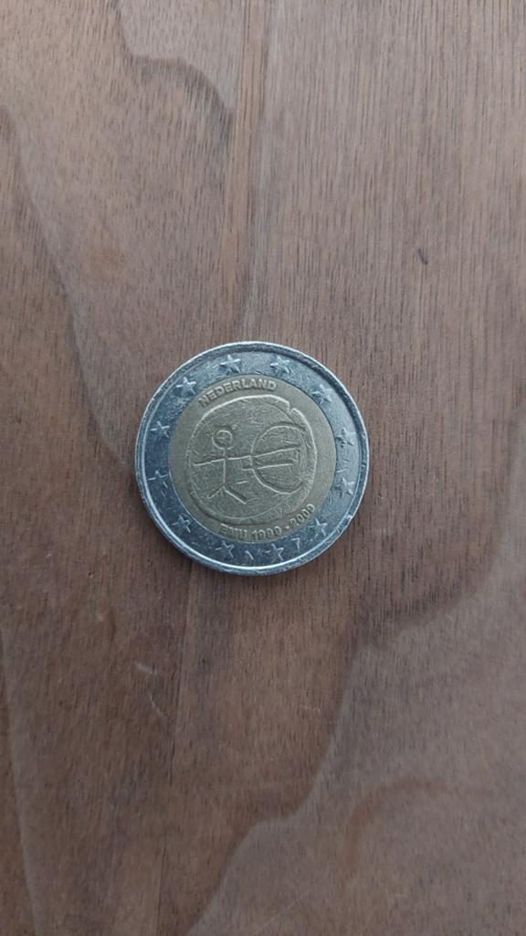 Nederland 2 Euro EMU 1999-2009, Postzegels en Munten, Munten | Europa | Euromunten, Ophalen, Overige landen, 2 euro, Losse munt