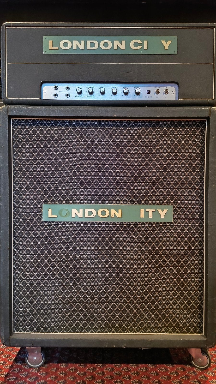 London City DEA 100 mkvi, Ophalen of Verzenden, Gebruikt, Gitaar, 100 watt of meer
