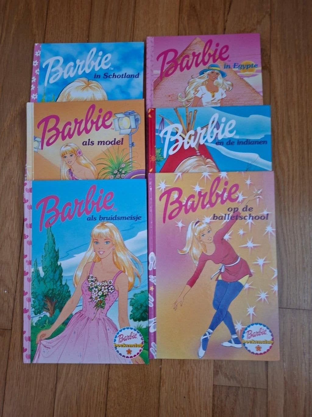 6 Barbie Boekjes, Ophalen of Verzenden, Zo goed als nieuw, Fictie algemeen