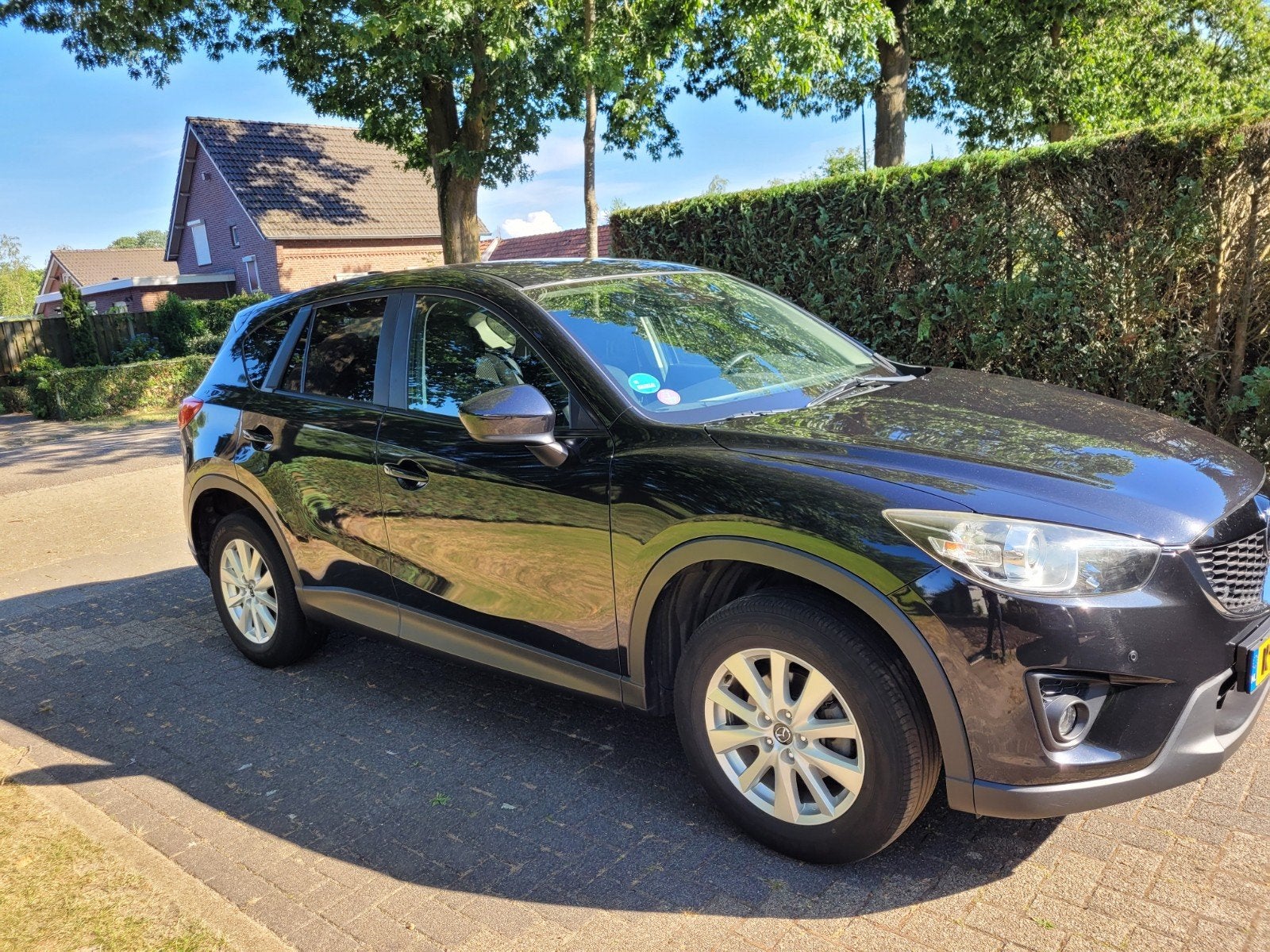 Mazda CX-5 2.0 skyactive 121KW 2WD 2012 Zwart, Auto's, Mazda, Voorwielaandrijving, 1998 cc, Stof, 164 pk