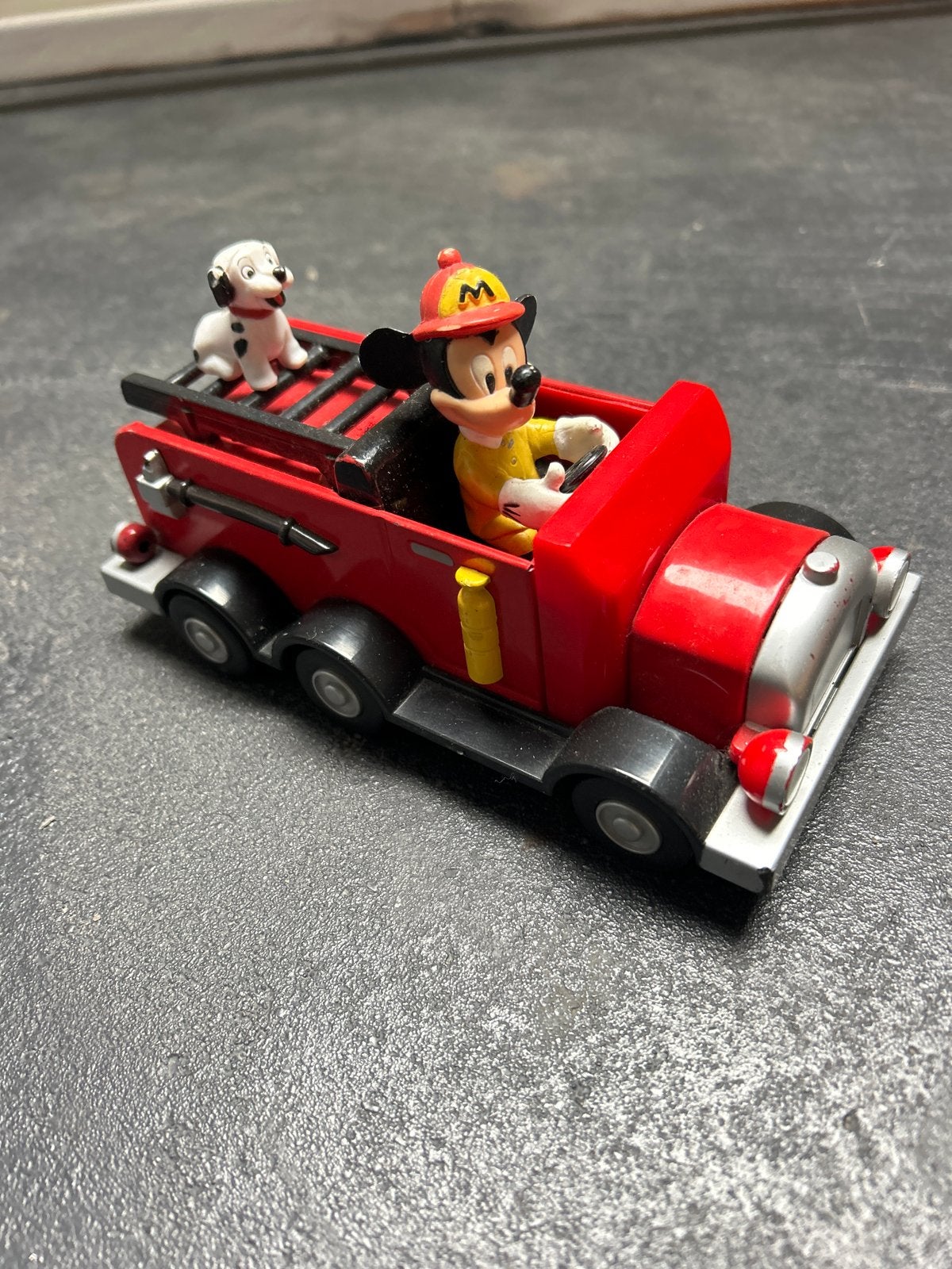 Mickey Mouse Brandweerwagen met geluid, Ophalen of Verzenden, Gebruikt