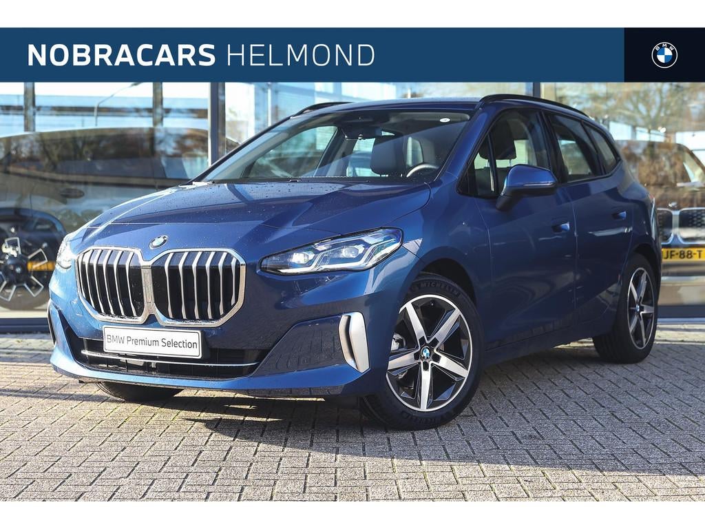 BMW 2 Serie Active Tourer 218i Luxury Line Automaat / Achter, 136 pk, Gebruikt, Met garantie (alle), Blauw