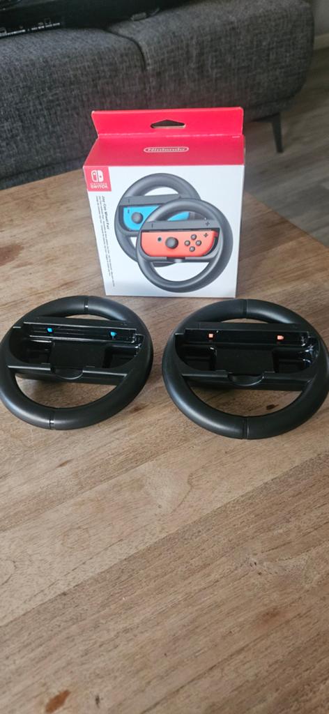 Nintendo Switch stuurwielen (2 stuks) met doos, Ophalen of Verzenden
