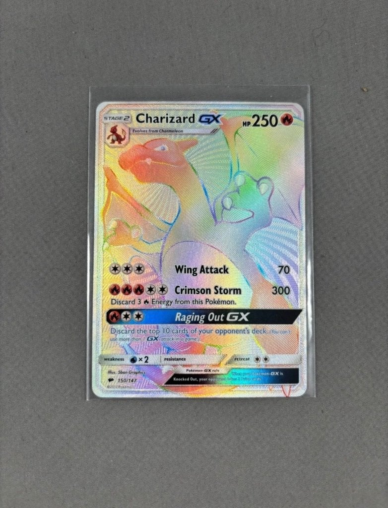 Charizard GX 150/147, Ophalen of Verzenden, Nieuw, Losse kaart, Foil
