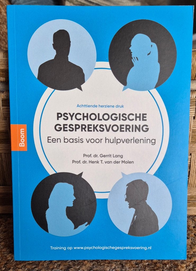 Psychologische gespreksvoering, Boeken, Ophalen of Verzenden, Zo goed als nieuw, Sociale psychologie, Dr. Gerrit Lang