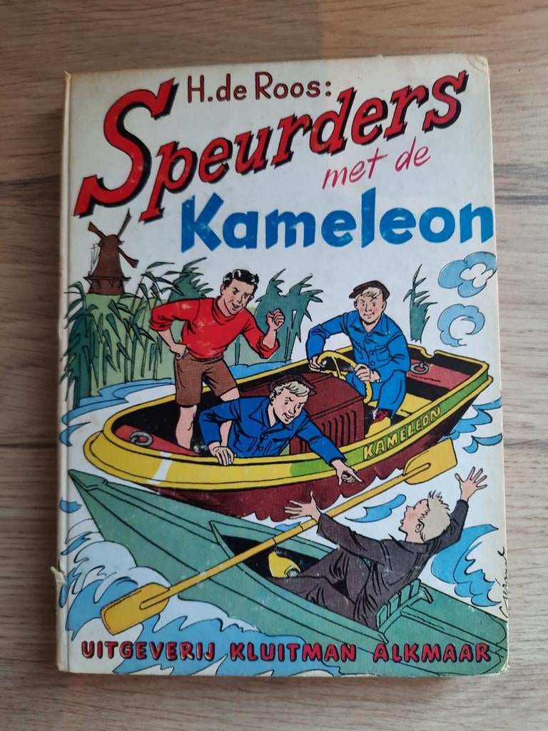 Speurders met de Kameleon - H. de Roos (Uitgeverij Kluitman), Ophalen of Verzenden, Gelezen, H. de Roos, Fictie algemeen