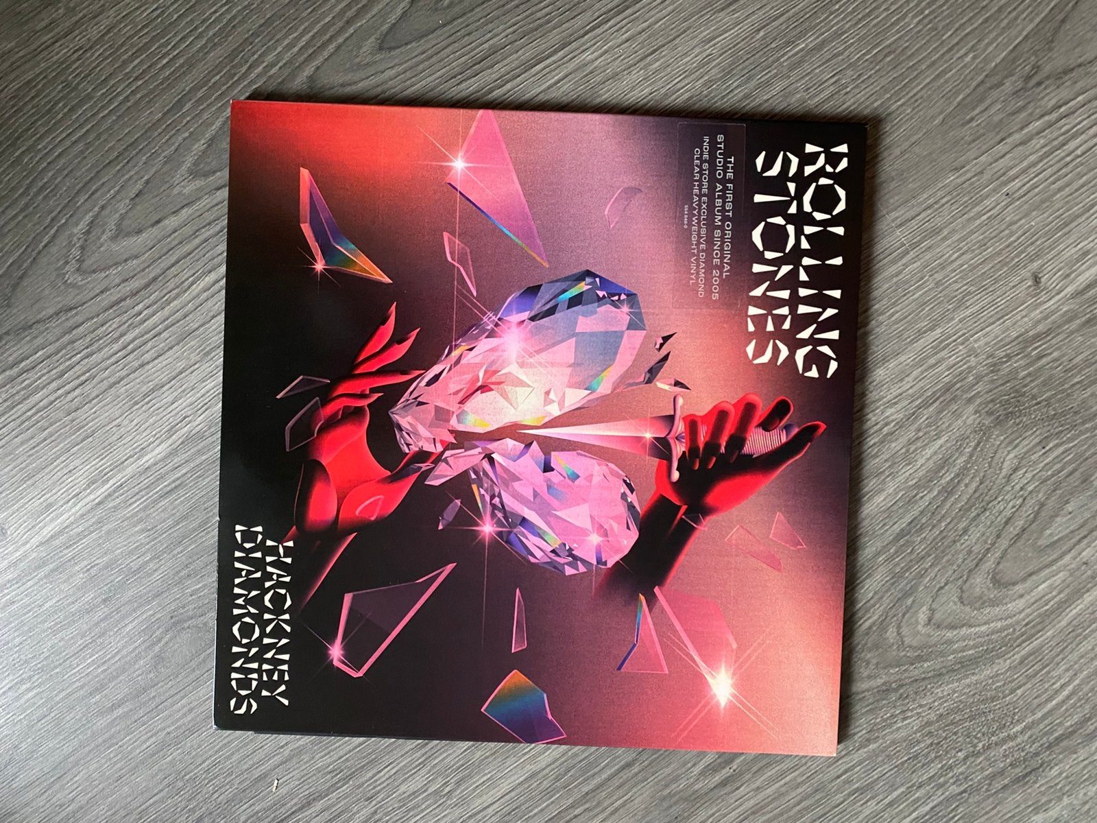 Rolling Stones Hackney DiamondClear Heavy Weight Vinyl, Ophalen, Zo goed als nieuw, 12 inch
