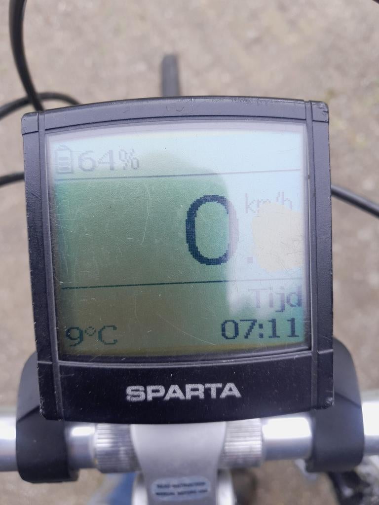 Fietscomputer Sparta, Ophalen, Gebruikt