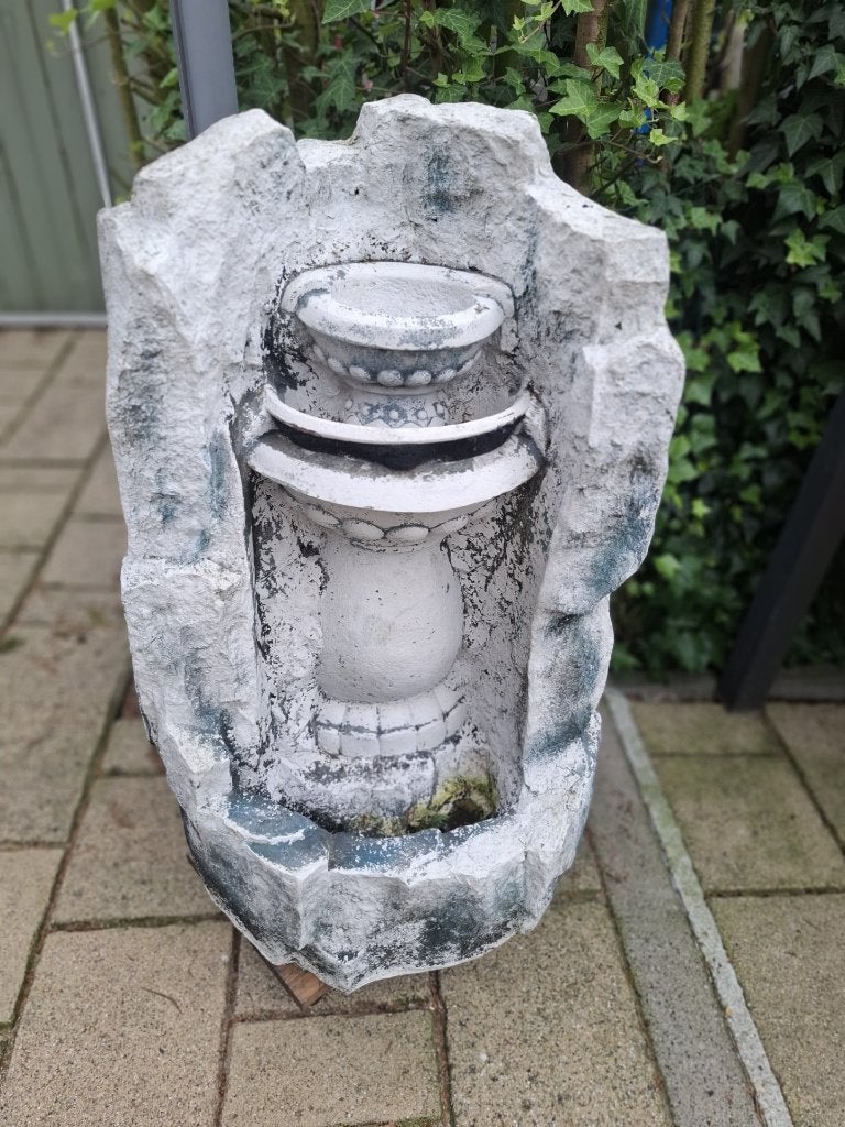 Griekse watedrval zonder pomp ( zwaar kunststof ), Tuin en Terras, Ophalen, Zo goed als nieuw