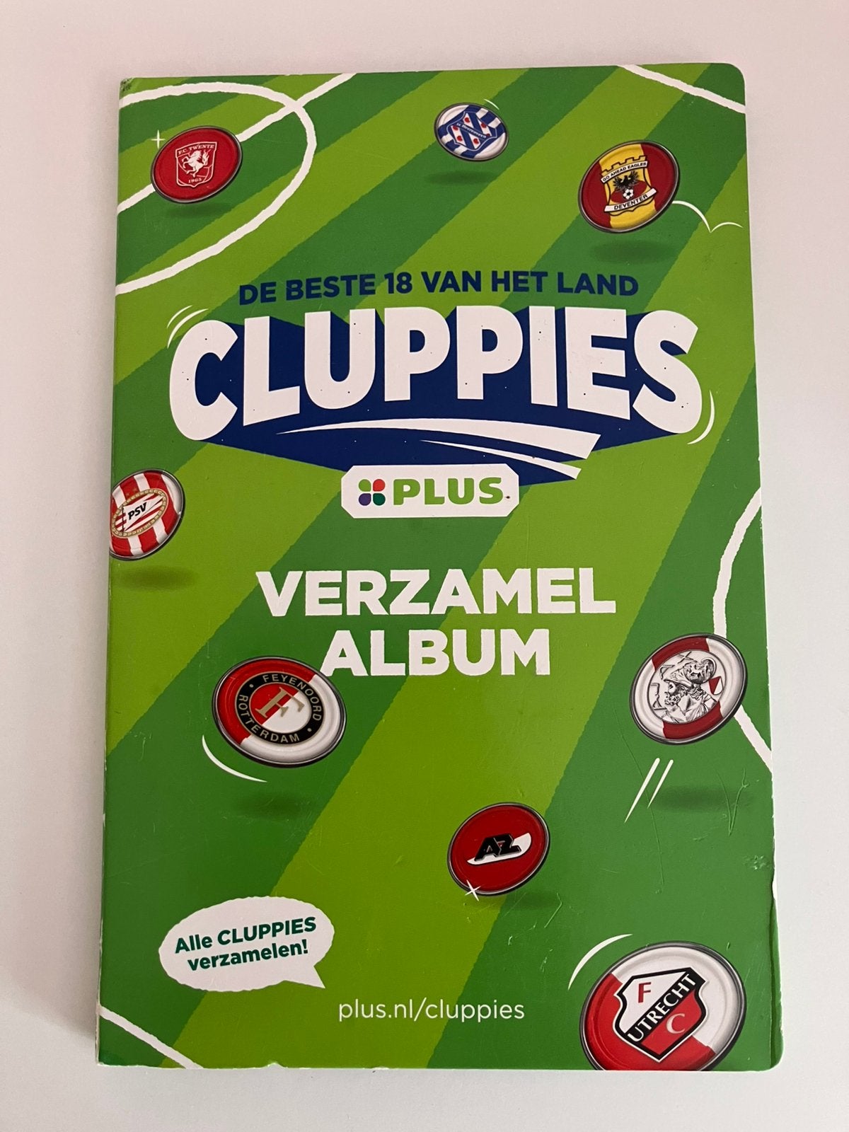 Verzamelalbum cluppies - Voetbal Nostalgie, Plus, Ophalen of Verzenden