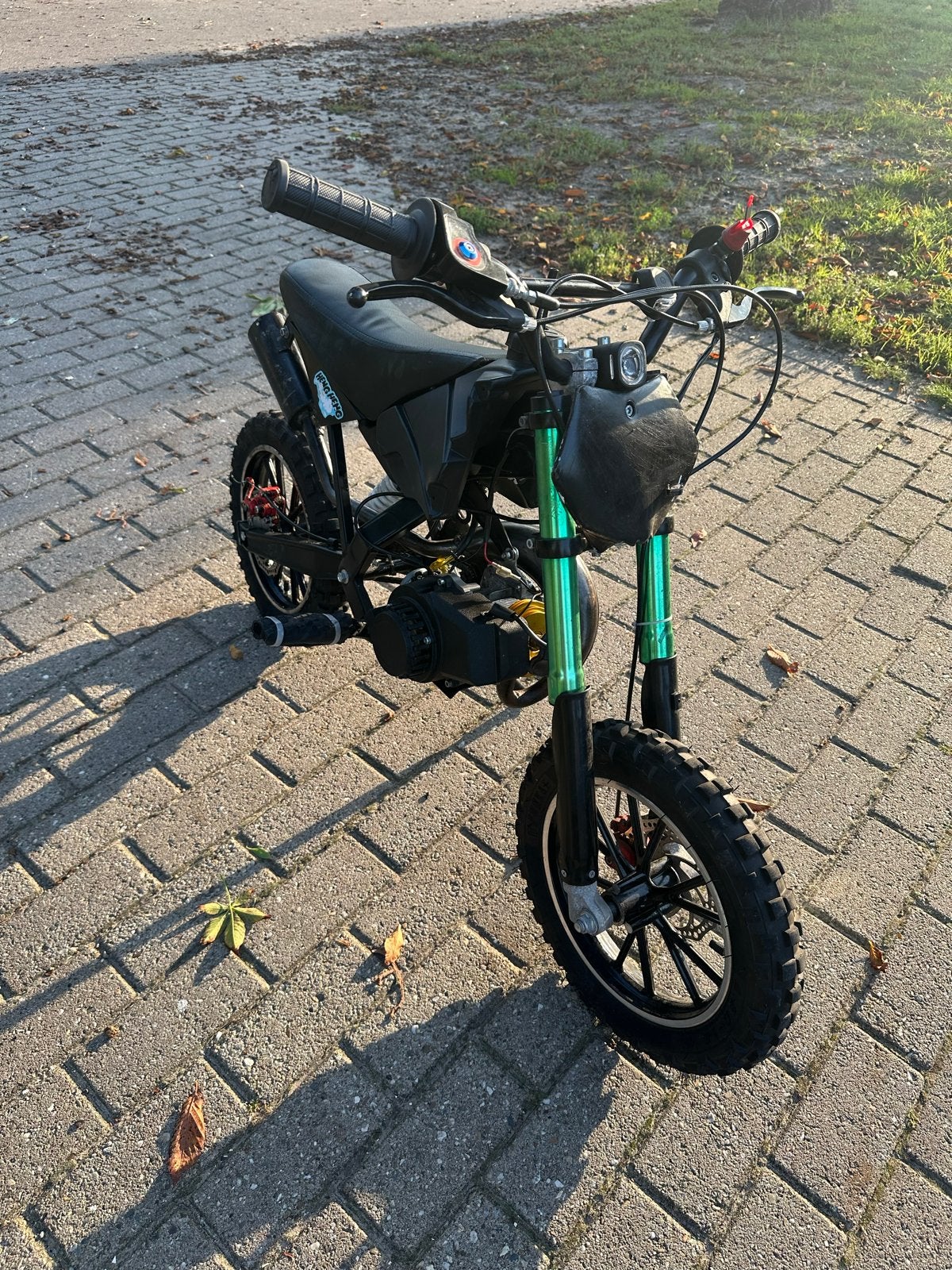 Nitro 50cc 2T Pitbike - opgevoerd 75~km/h, Fietsen en Brommers, Ophalen, Gebruikt, Pitbike, 50 cc