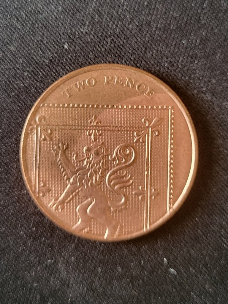Munt Groot-Brittannië 2 pence 2008., Verzenden, Overige landen, Losse munt