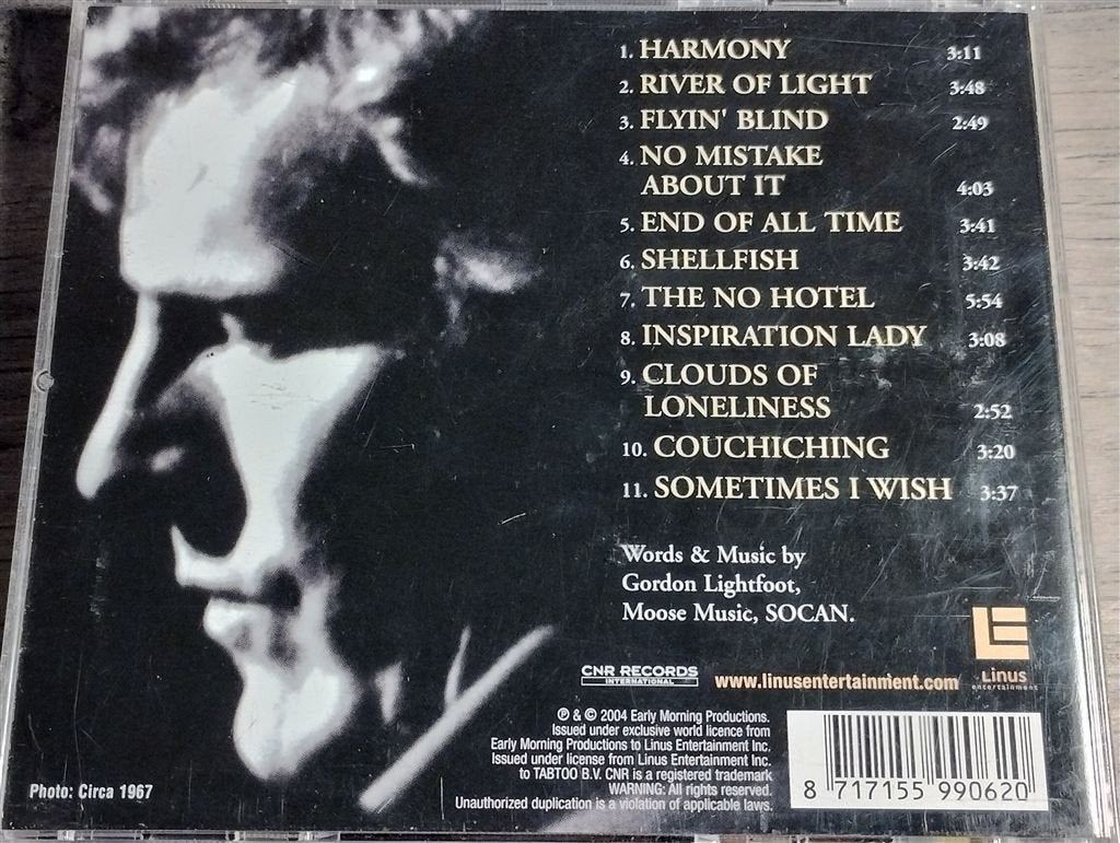 Gordon Lightfoot - Harmony, Ophalen of Verzenden, Zo goed als nieuw, Folk