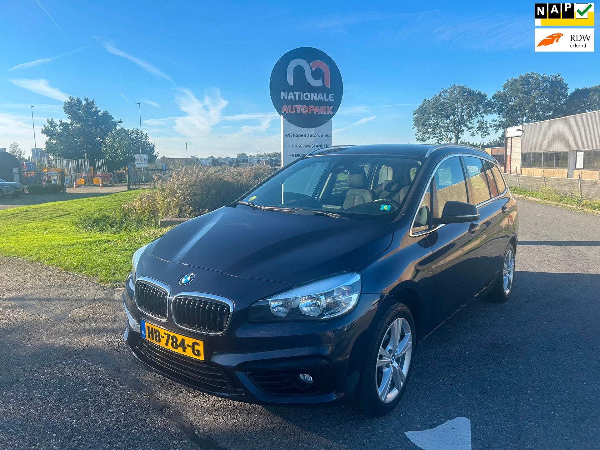 BMW 2-serie Gran Tourer | 2015 | 214d 7 persoons | Handgesch, Auto's, Voorwielaandrijving, Emergency brake assist, Gebruikt, Euro 6