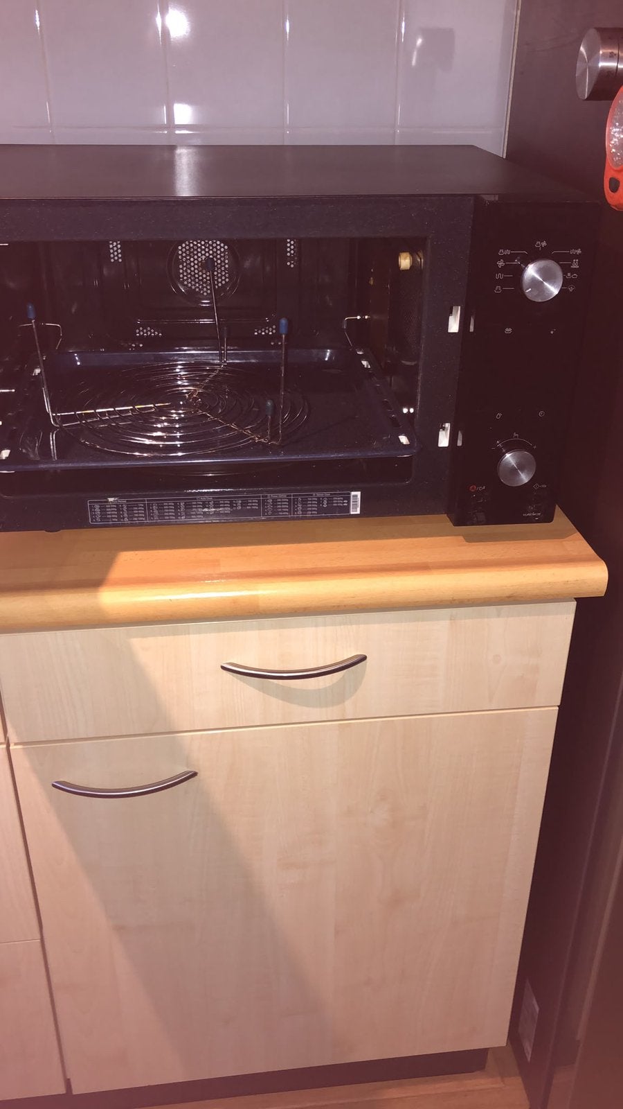 Combimagnetron met royale inhoud, Witgoed en Apparatuur, Magnetrons, Ophalen, Zo goed als nieuw