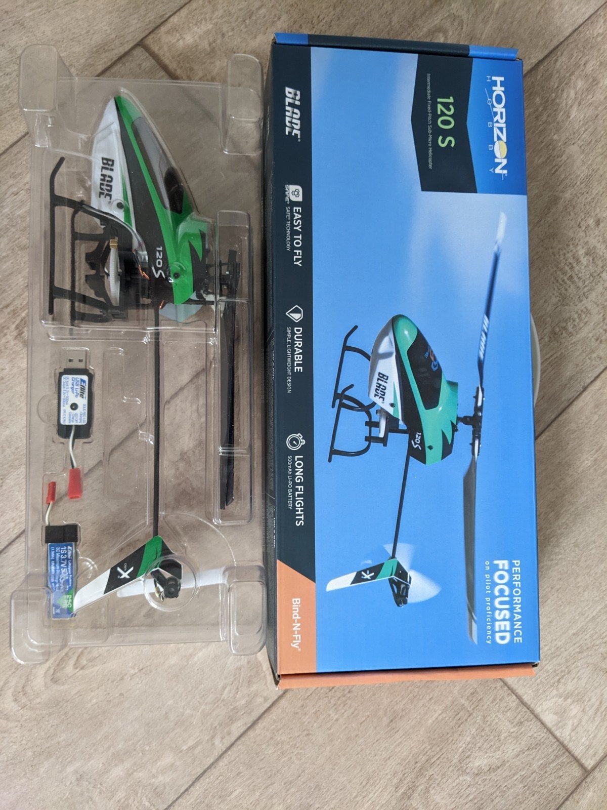 Blade 120 S RC Helikopter, Hobby en Vrije tijd, Modelbouw | Radiografisch | Helikopters en Quadcopters, RTF (Ready to Fly), Helikopter