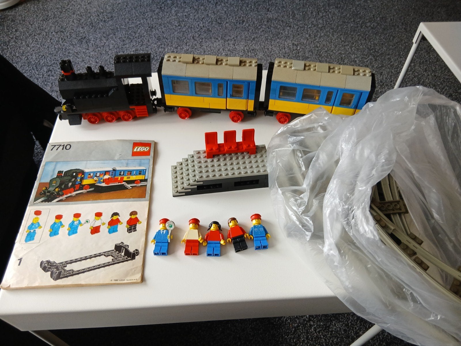 Lego nr 7710   handtrein, Gebruikt, Lego, Ophalen of Verzenden, Compleet