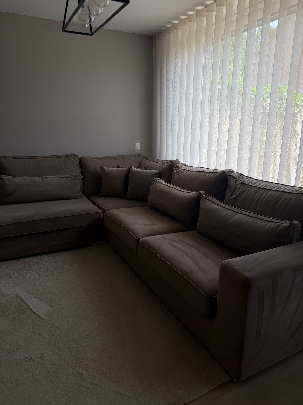 Zo goed als nieuwe hoekbank - snel ophalen!, Huis en Inrichting, Banken | Bankstellen, Ophalen, 125 tot 150 cm, Hoekbank, 300 cm of meer