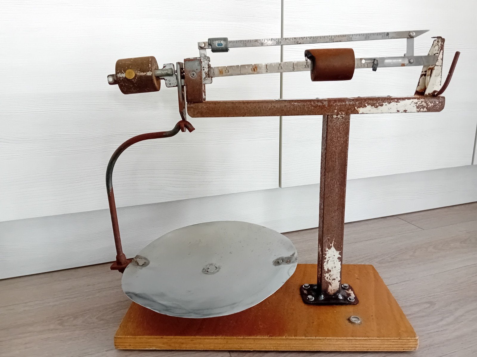 Vintage balansweegschaal, Antiek en Kunst, Antiek | Gereedschap en Instrumenten, Ophalen
