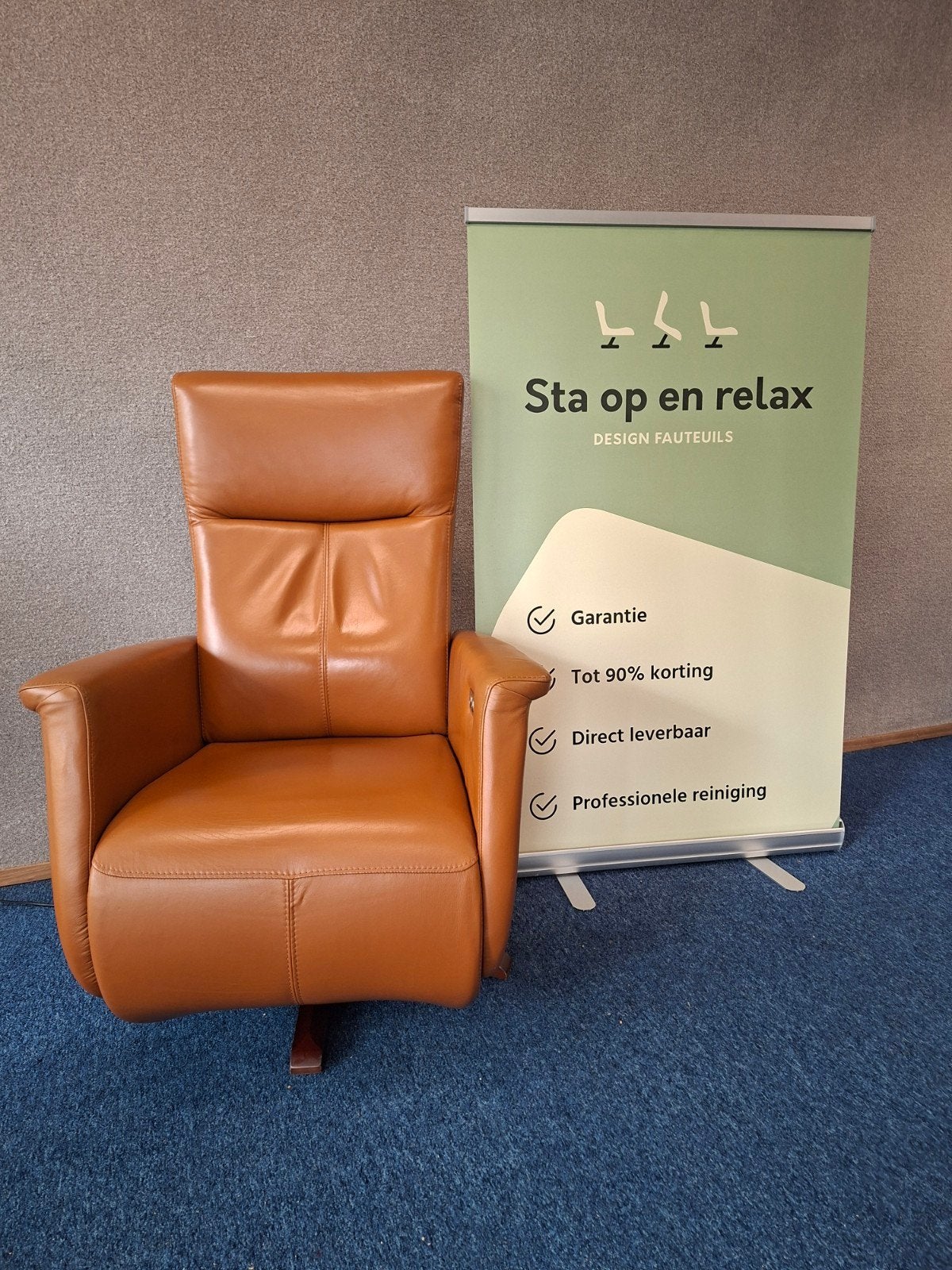 Sta op relax fauteuil Prominent Toscana Zo goed als nieuw!, Minder dan 75 cm, Hoofdstraat 60 Schijndel, Ophalen of Verzenden, Zo goed als nieuw