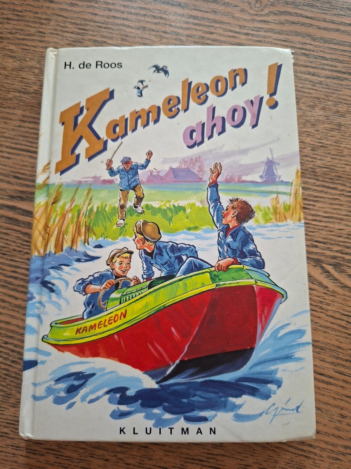 Kameleon Ahoy!, Ophalen, Zo goed als nieuw, H. de Roos, Fictie