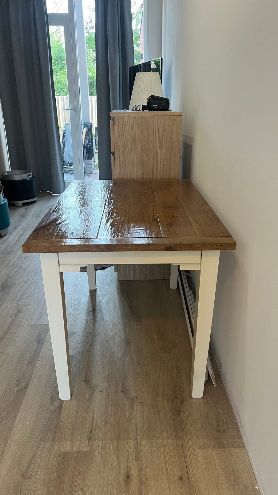 Rofra eettafel, Ophalen of Verzenden, Gebruikt, Rechthoekig, 50 tot 100 cm