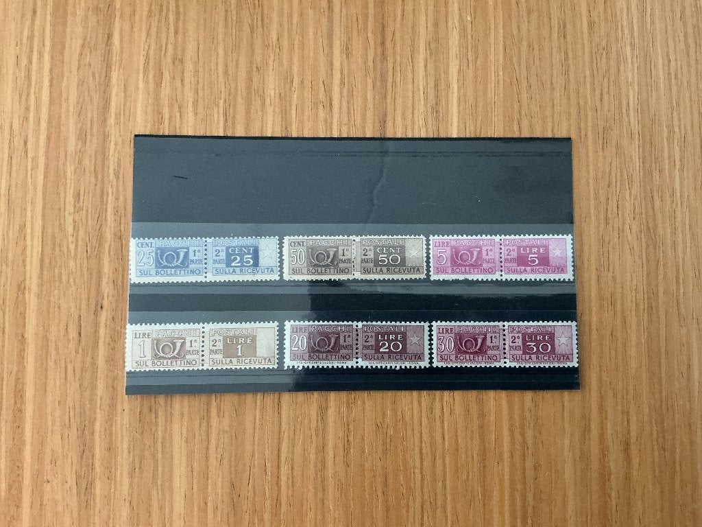 Italië pakketzegels, Ophalen of Verzenden, Postfris