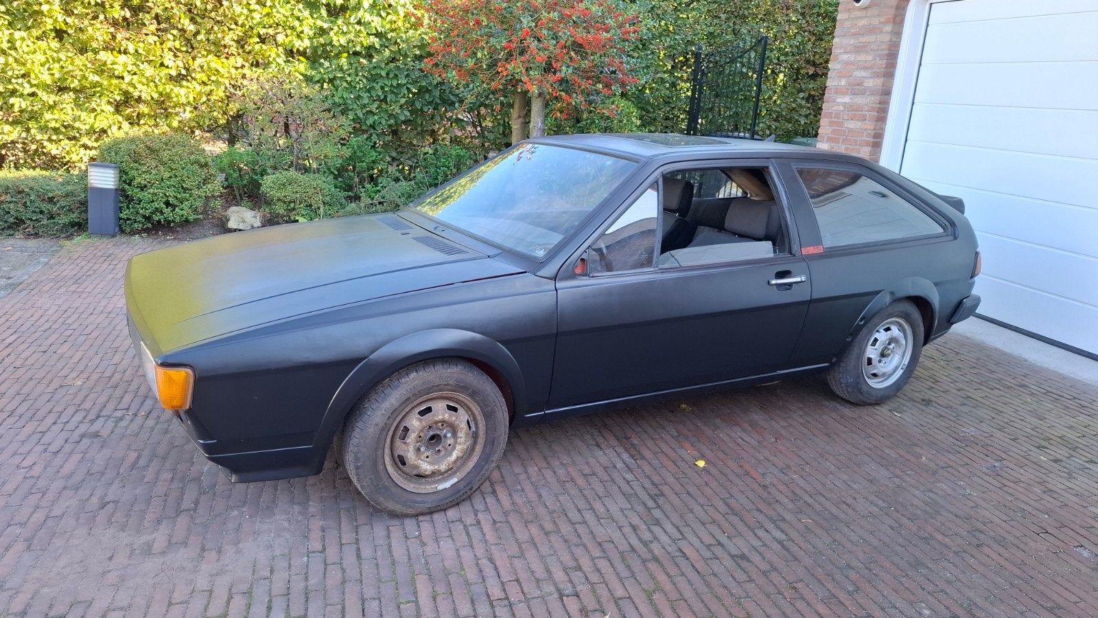 Scirocco type 2 gen1 1983 1800cc carosserie roestvrij zgst., Ophalen, Voor, Volkswagen, Motorkap