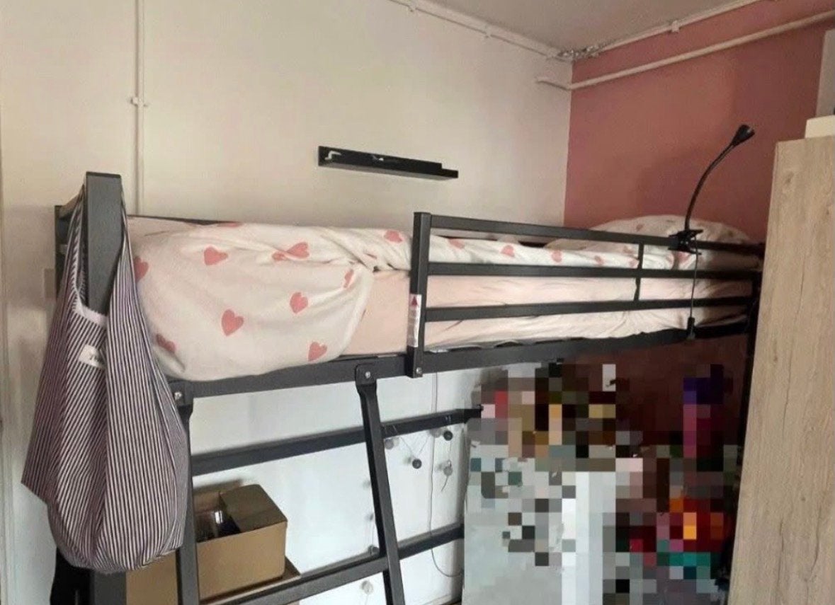 Hoogslaper Mats inclusief matras, Ophalen, Eenpersoons, Zo goed als nieuw, 90 cm