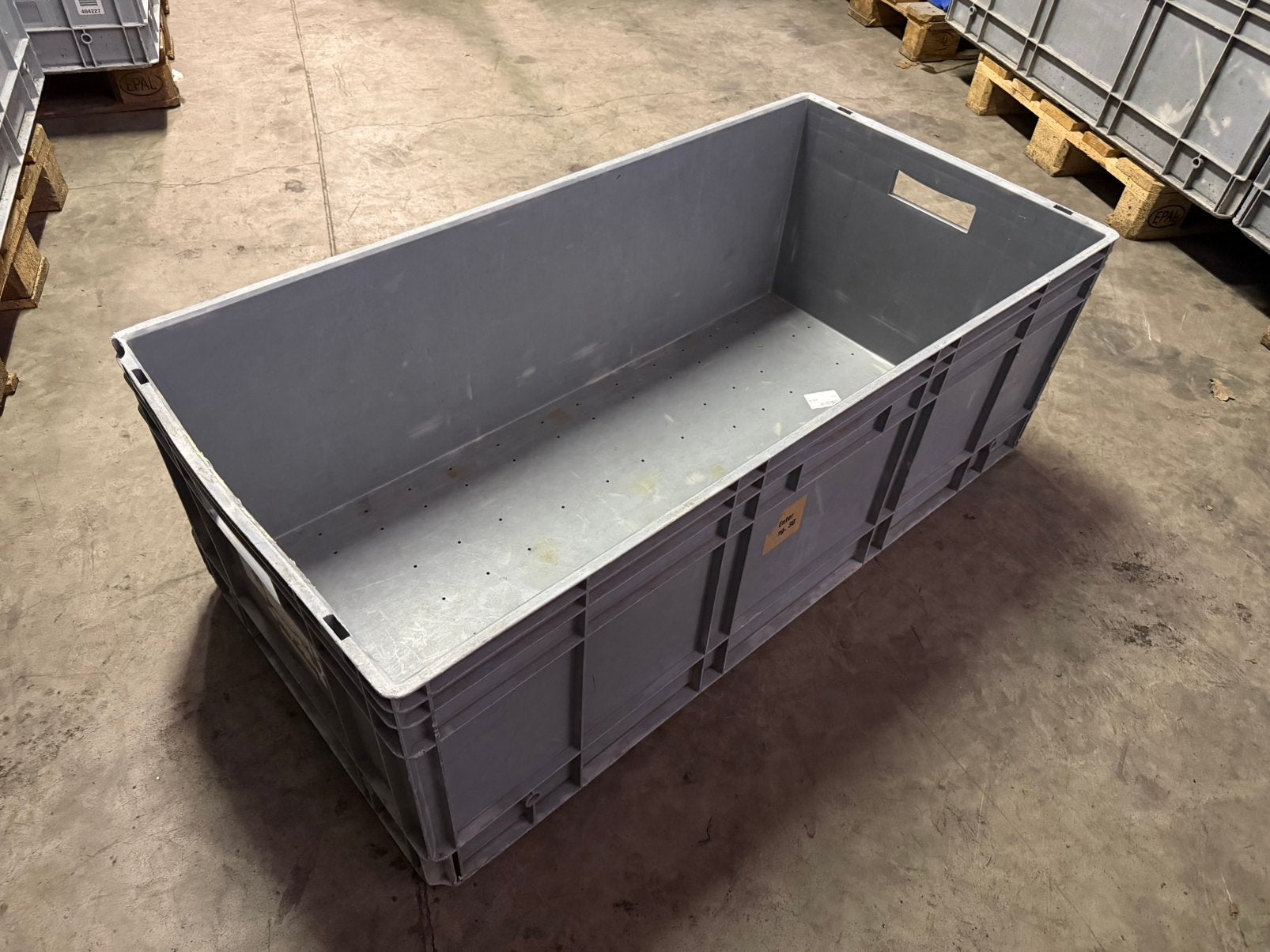Stapelbare transport krat l 120x60x40 l partij, Doe-het-zelf en Verbouw, Kratten en Dozen, 60 cm of meer, Minder dan 35 cm, Ophalen of Verzenden