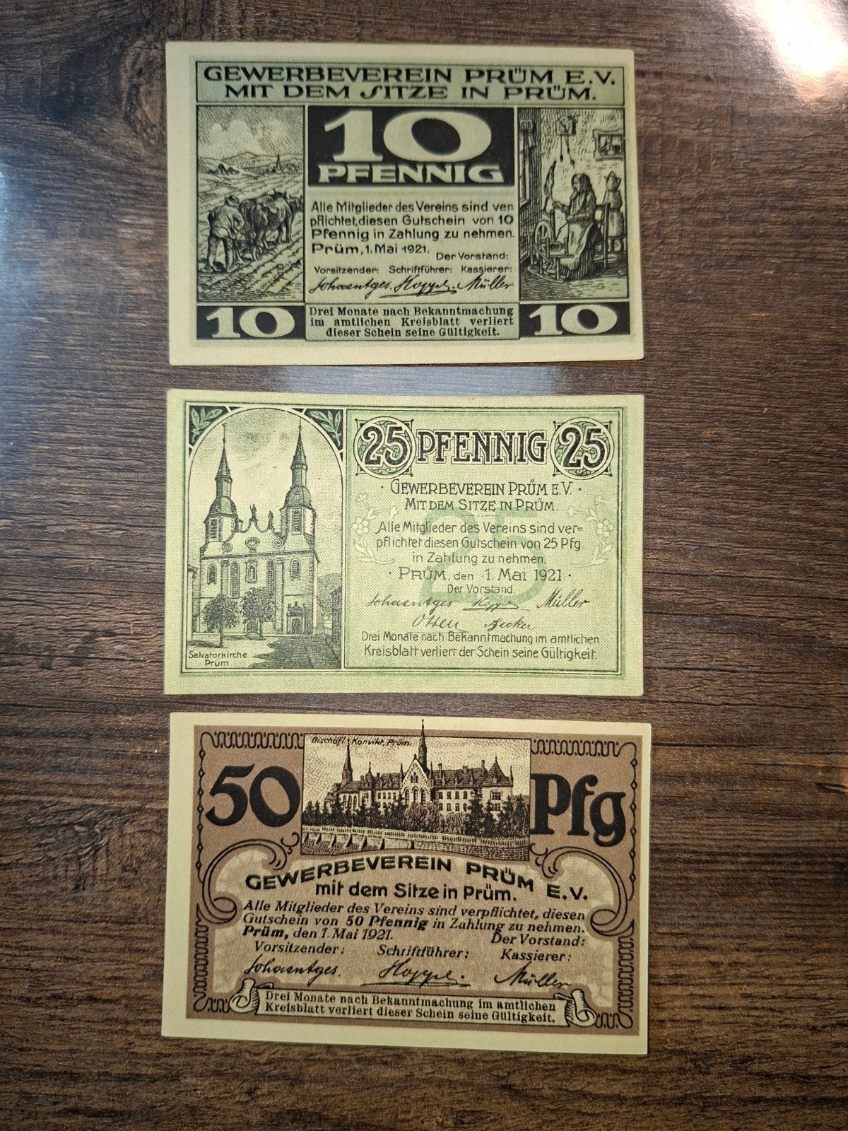 Duits Notgeld Prüm Noodgeld, Ophalen of Verzenden, Duitsland