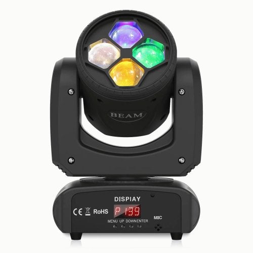 DJLicht 80W beam movinghead met 8 gobo's en 8 kleuren, Geluidgestuurd, ., Nieuw, Ophalen of Verzenden