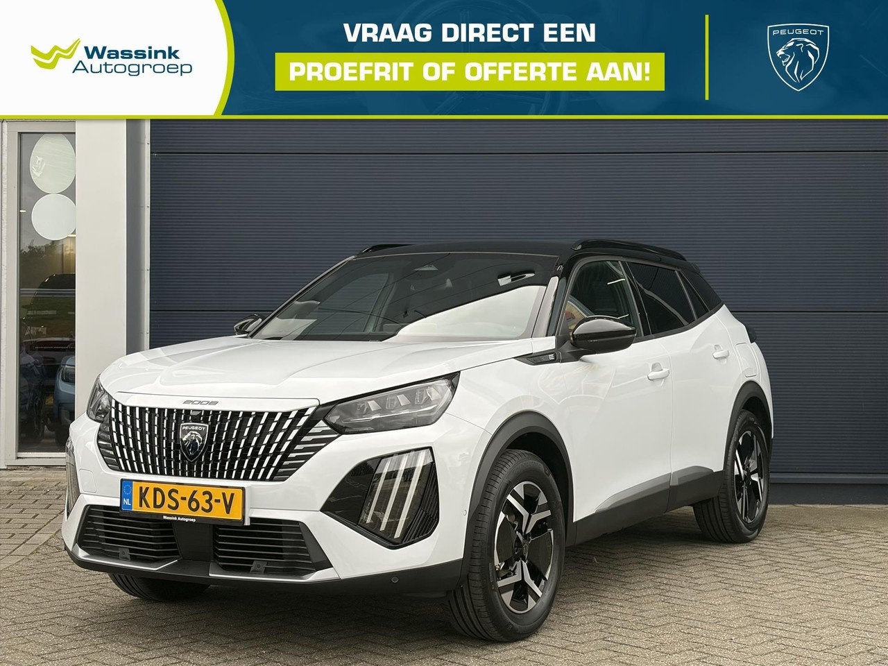 Peugeot e-2008 EV 54kWh 156pk GT Advantage VOORRAAD VOORDEEL, Automaat, Gebruikt, Metallic lak, 84 pk