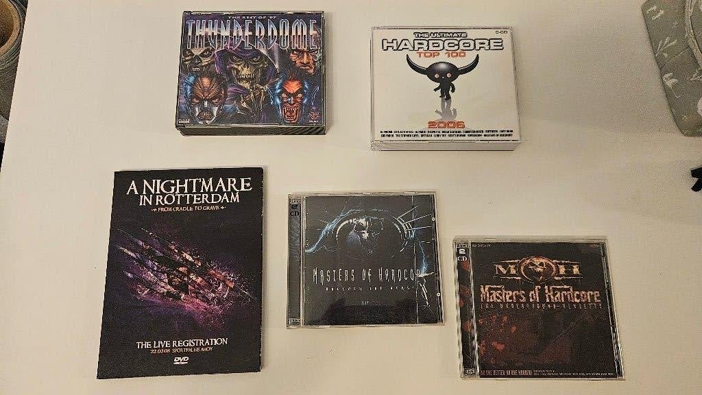 Hardcore/Masters/ Thunderdome cds, Ophalen of Verzenden, Gebruikt, Hardcore, Inclusief boekje