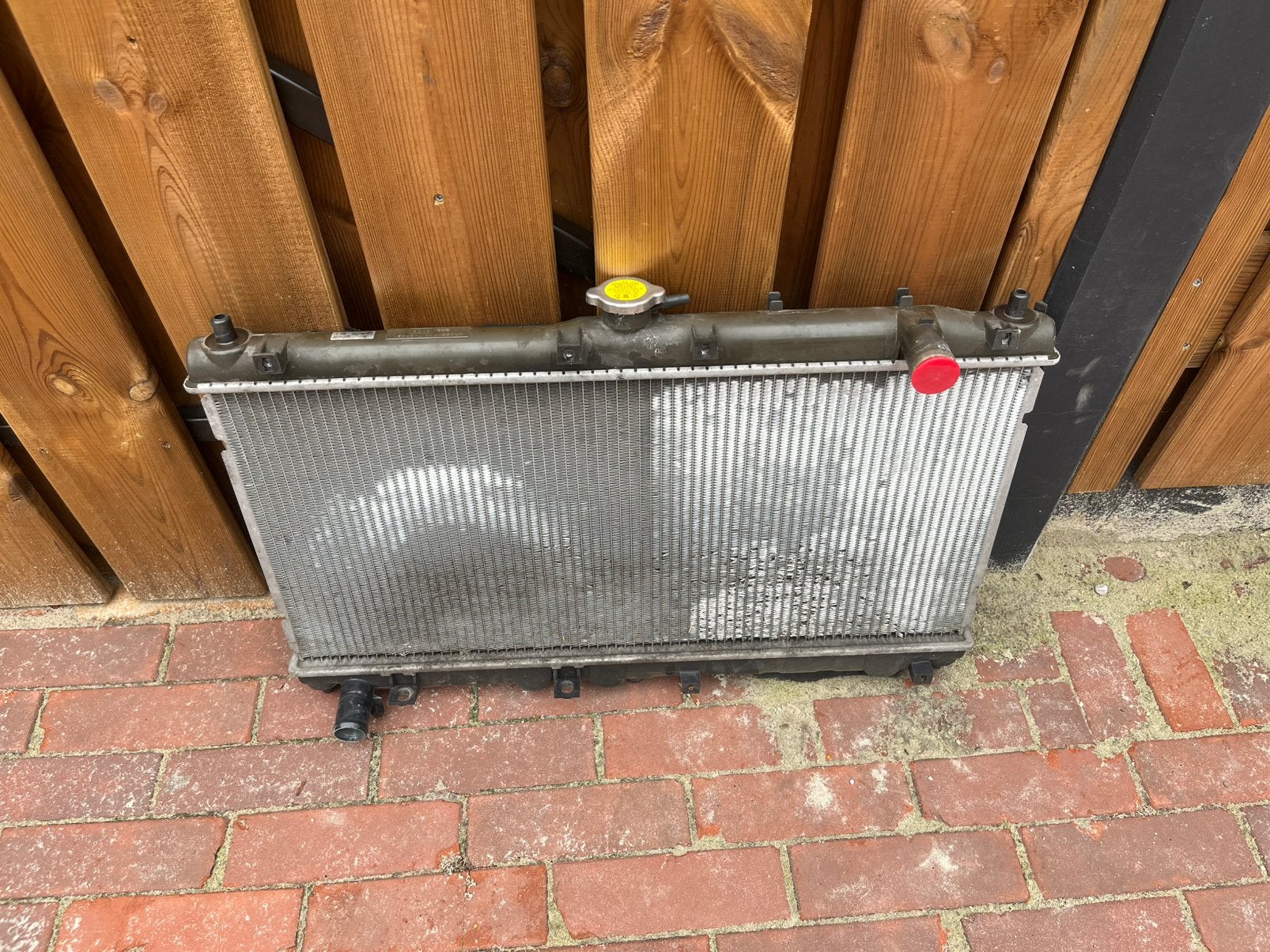 Orginele radiator MX-5 nb, Ophalen