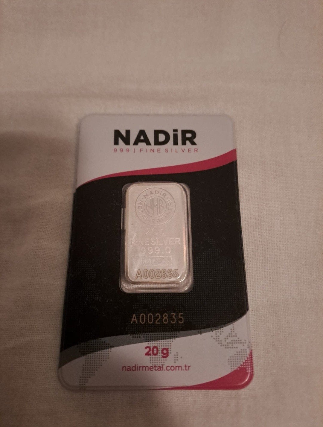 11 stuks Nadir  zilverbaartje 20 gram, Ophalen, Zilver