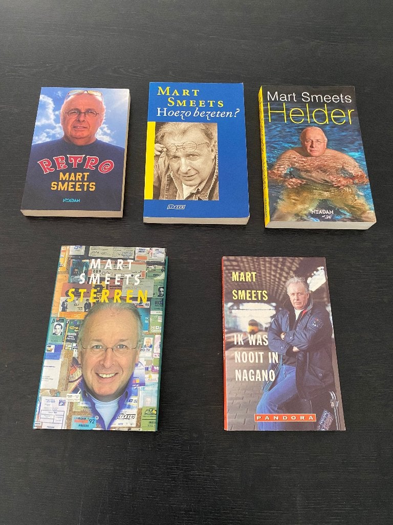 Boeken Mart Smeets 5 stuks, Boeken, Ophalen of Verzenden, Gelezen, Mart Smeets, Overige sporten