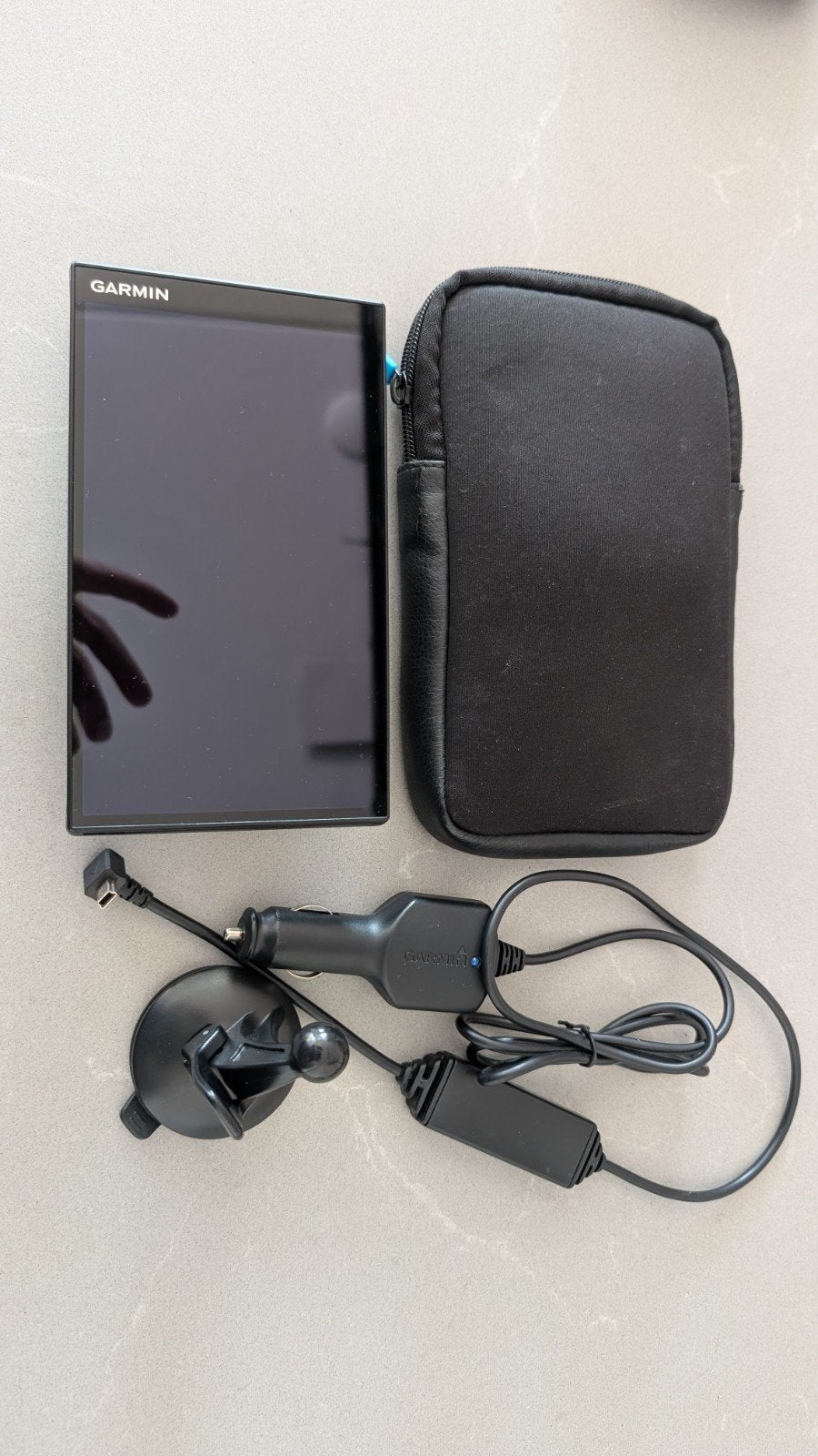Garmin Camper 770 LMTD navigatiesysteem met accessoires, Ophalen of Verzenden, Gebruikt