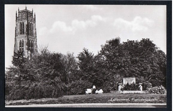 Zaltbommel, Plantsoengezicht. 1970., Ophalen of Verzenden, 1960 tot 1980, Ongelopen, Gelderland