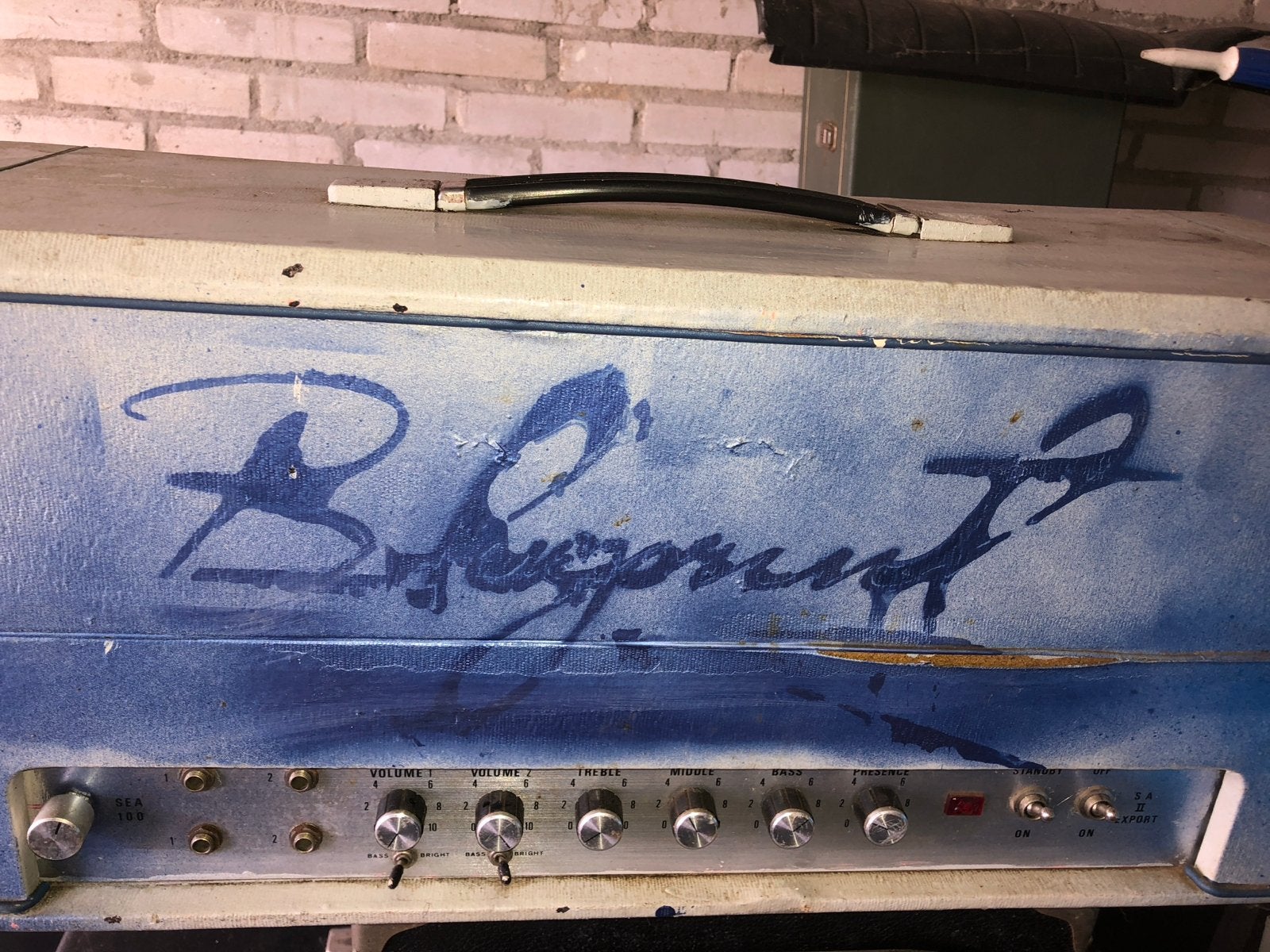 SMASH Vintage SEA 100 High Class Amplifier - Gebruikt, Audio, Tv en Foto, Ophalen
