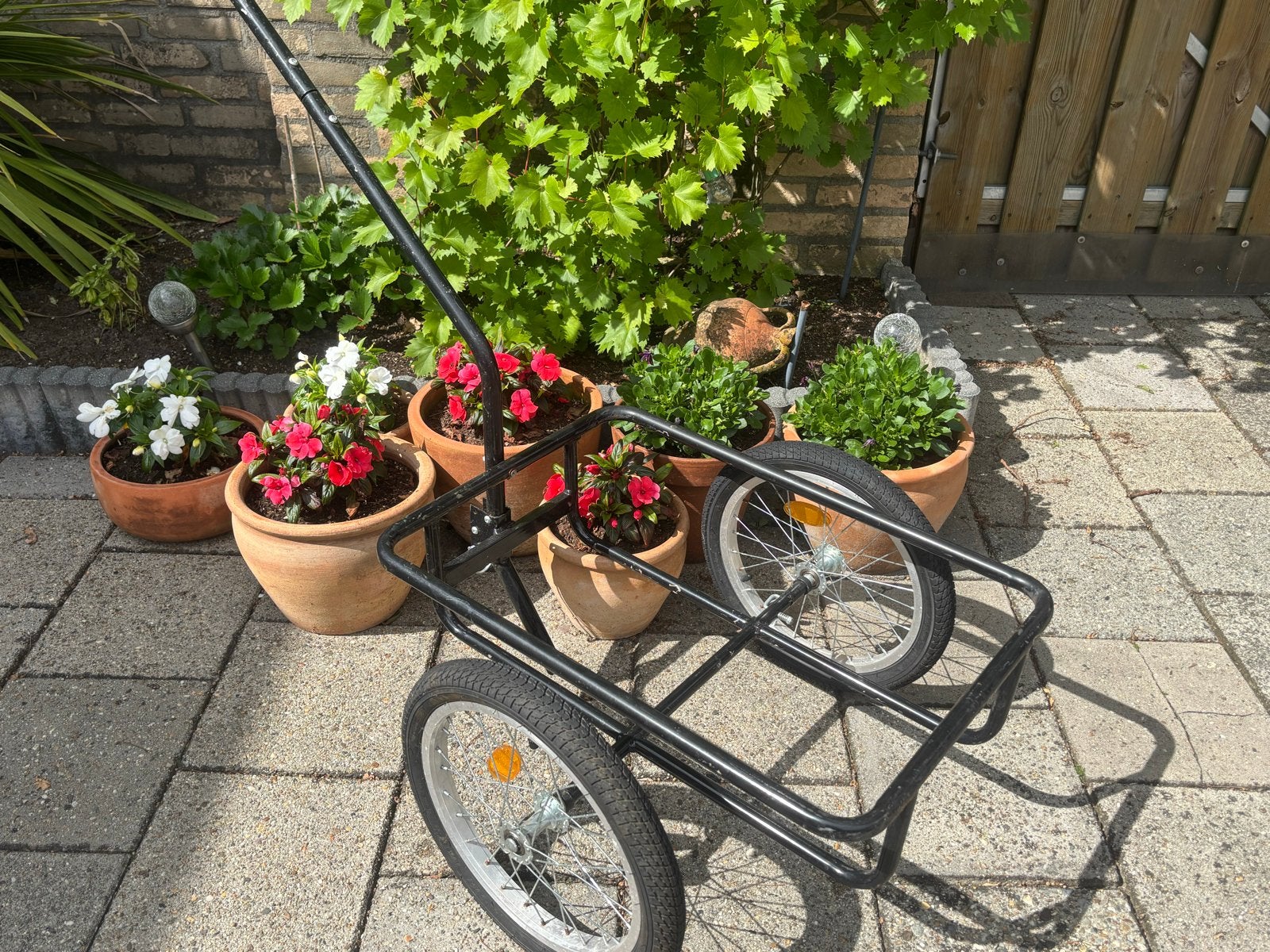 Stevige fietskar voor bagage of huisdier, Ophalen, Gebruikt, Bagagekar, 40 tot 60 kg