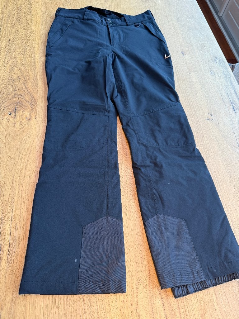 Mt 42 Lutha zwarte skibroek - erg goede staat, Broek, Luhta, Maat 42/44 (L), Ophalen of Verzenden