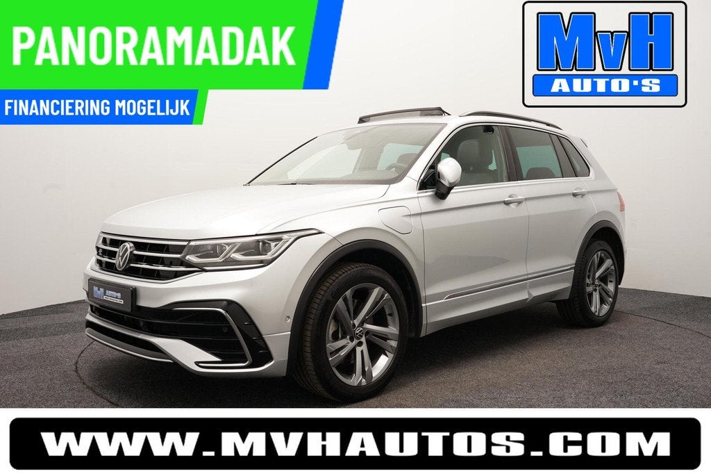 Volkswagen Tiguan 1.4 TSI eHybrid R-Line Business+|SOH.100%|, Auto's, 1716 kg, Automatische klimaatregeling, 4 cilinders, Hybride Elektrisch/Benzine