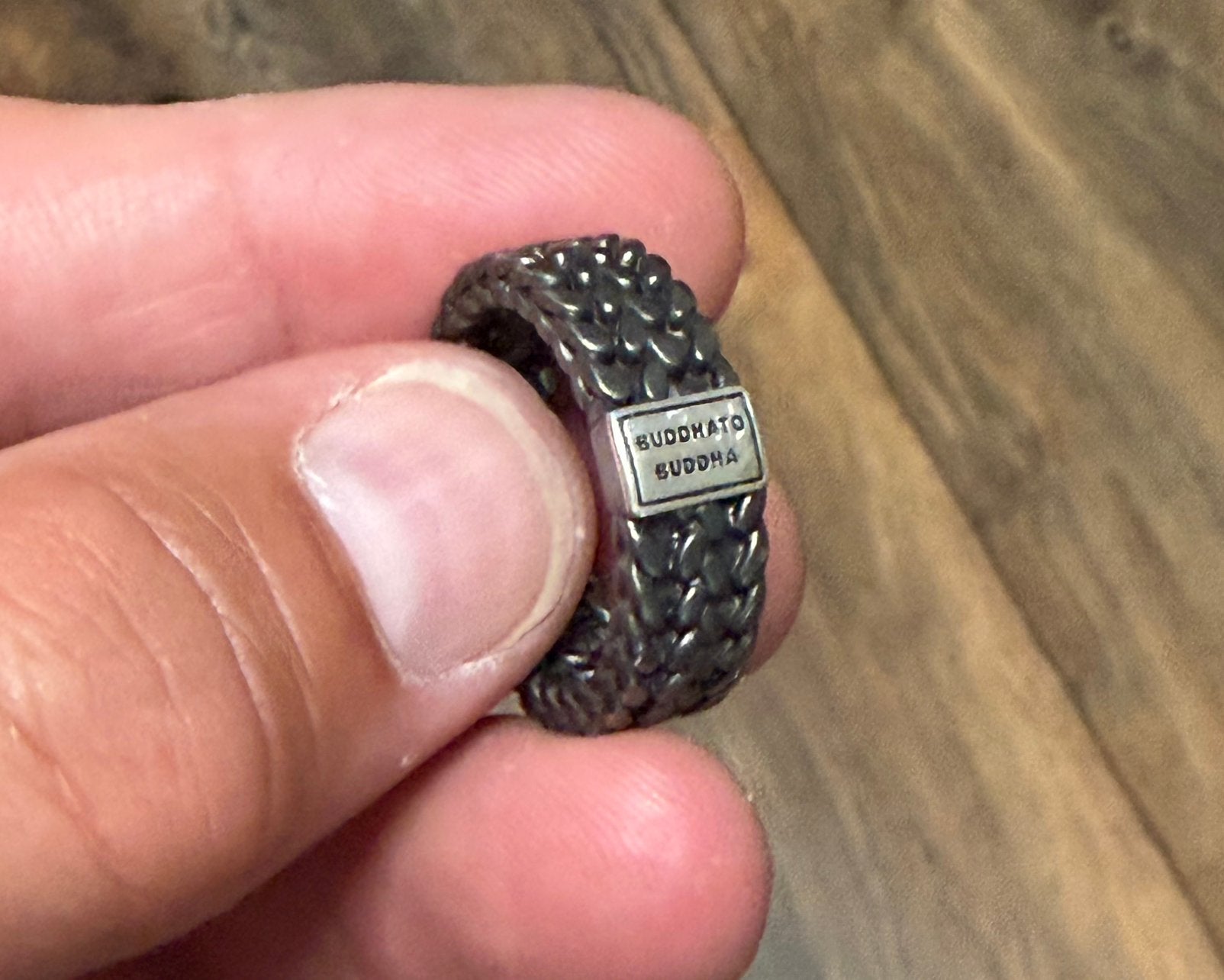 Buddha to Buddha Ring maat 21, 20 of groter, Heer, Ophalen of Verzenden, Zo goed als nieuw