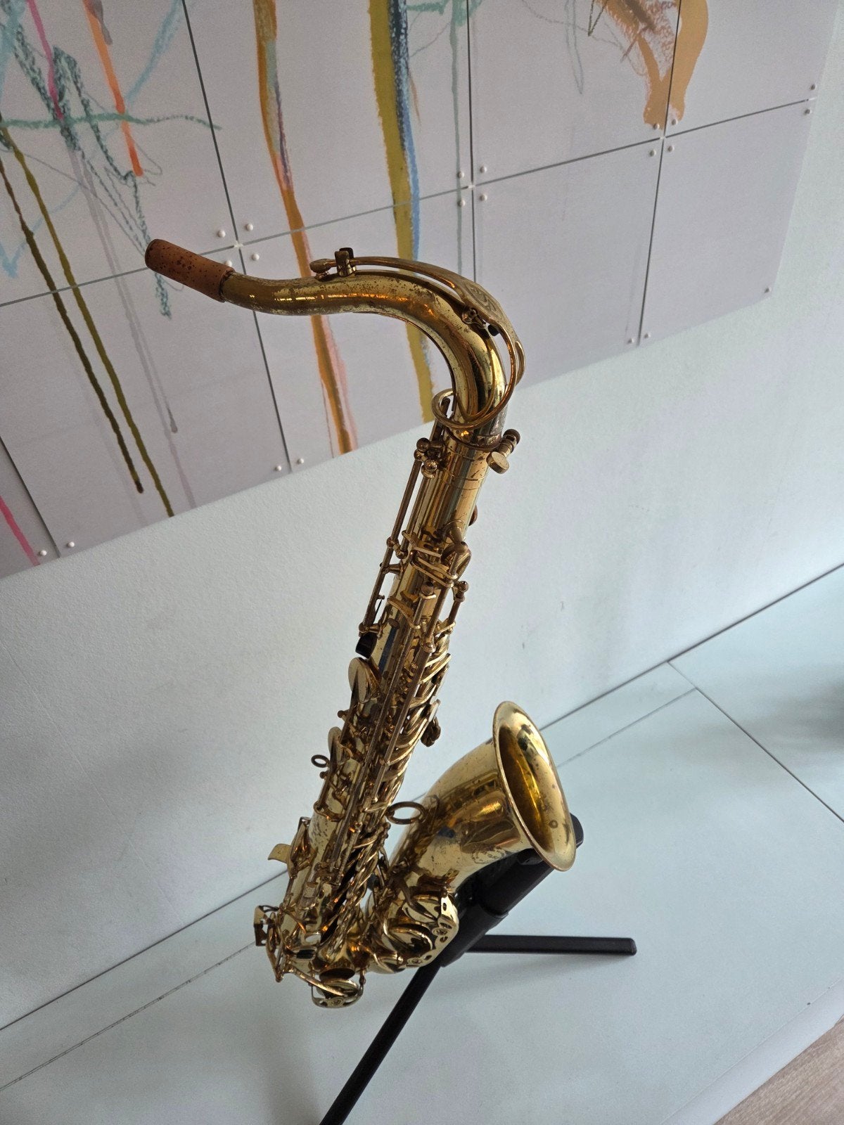 Vintage Tenorsaxofoon - Professioneel Model, Muziek en Instrumenten, Blaasinstrumenten | Saxofoons, Ophalen of Verzenden, Gebruikt
