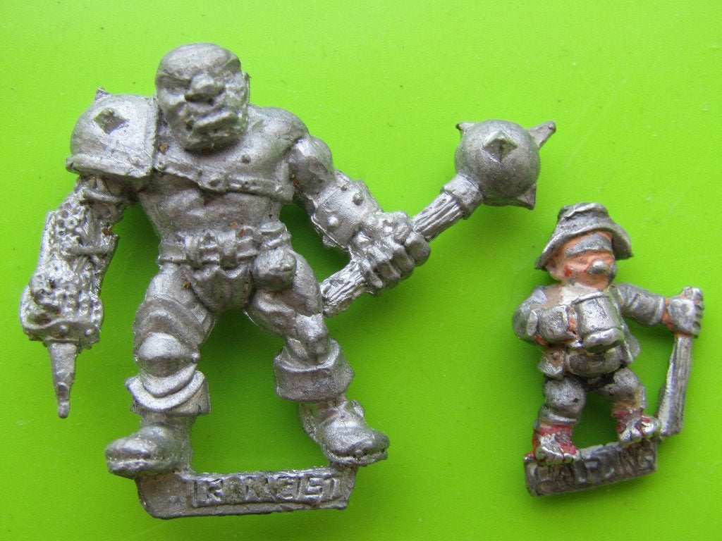 Ironhand the Mighty Ogre - 1987, Hobby en Vrije tijd, Wargaming, Verzenden, Zo goed als nieuw, Warhammer, Figuurtje(s)