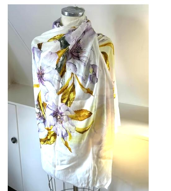 Nieuw....Fraas beeldige pastel tinten sjaal  chcs, Kleding | Dames, Maat 46/48 (XL) of groter, Fraas, Nieuw, Ophalen of Verzenden