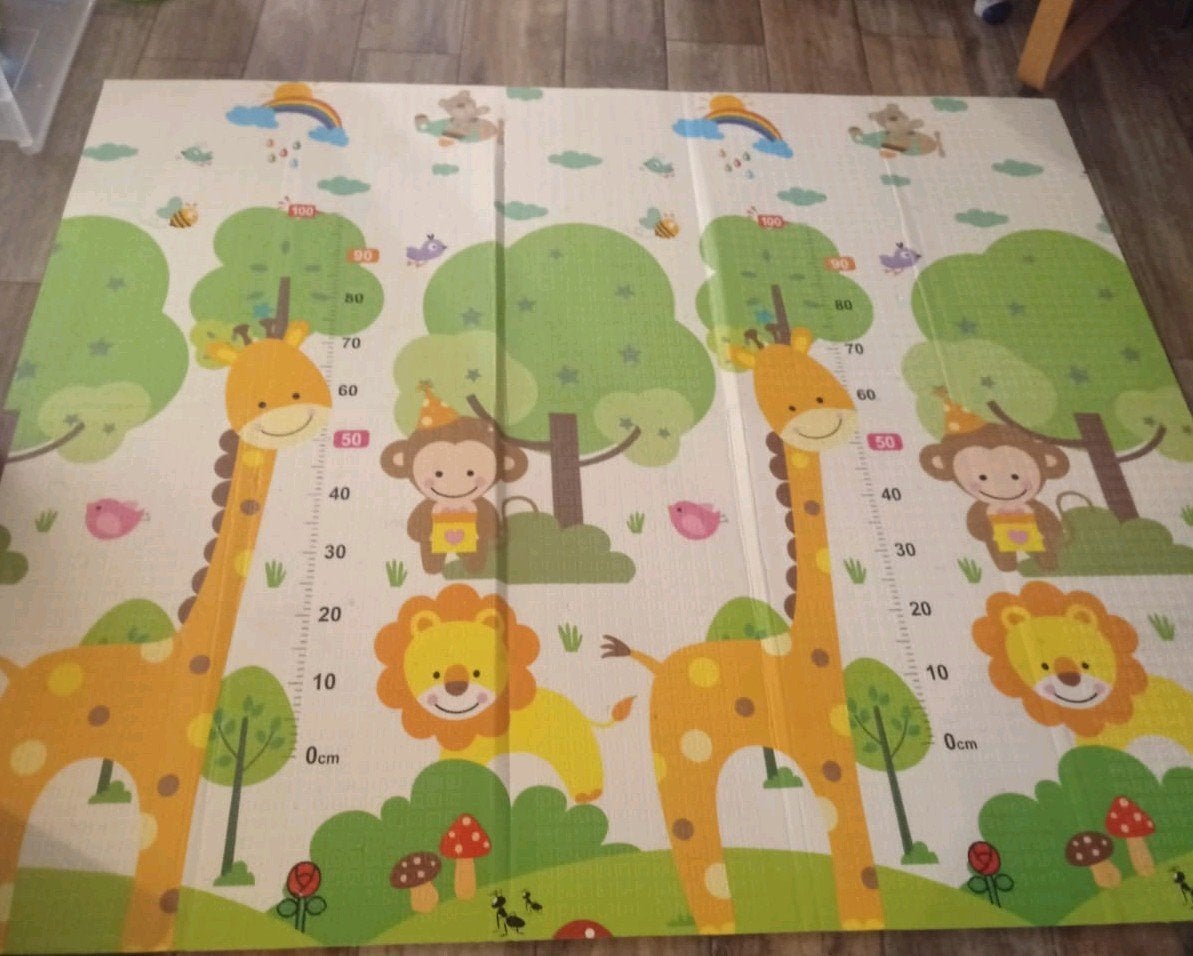 Dubbelzijdig speelkleed, Ophalen, Gebruikt