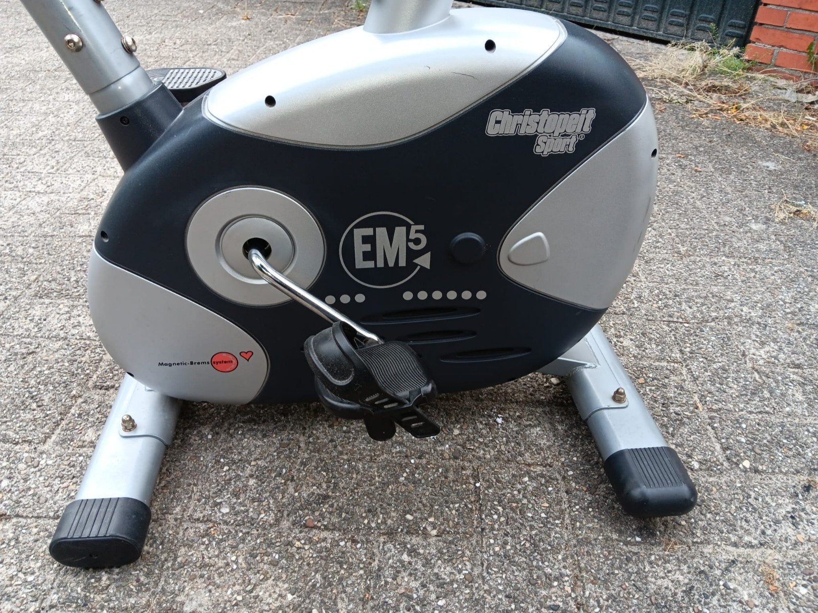 Christopeit Sport EM5 Hometrainer, Ophalen, Gebruikt, Metaal, Benen